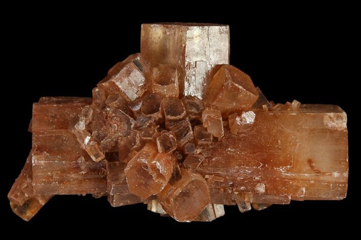 Aragonite Twinned Crystal Cluster - Morocco #134930